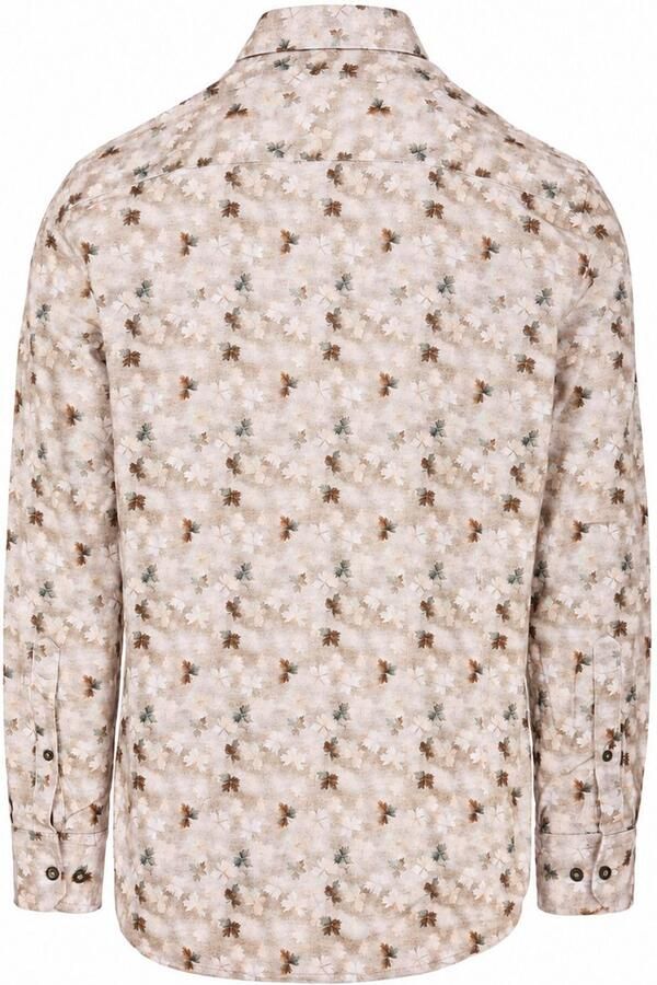 State Of Art Overhemd Lange Mouw Overhemd Flower Print Bruin - Foto 5