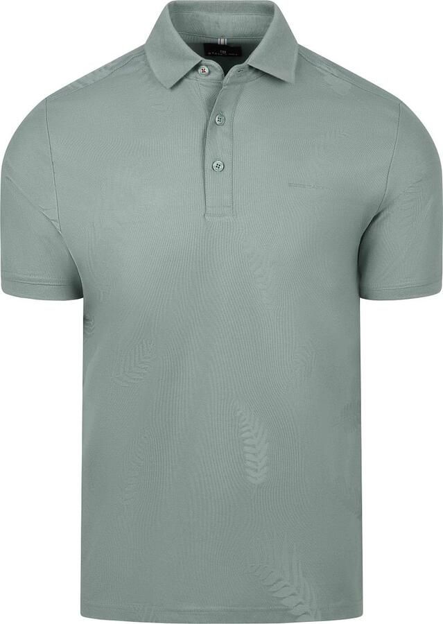 State of Art Polo Piqué Leafs Jade