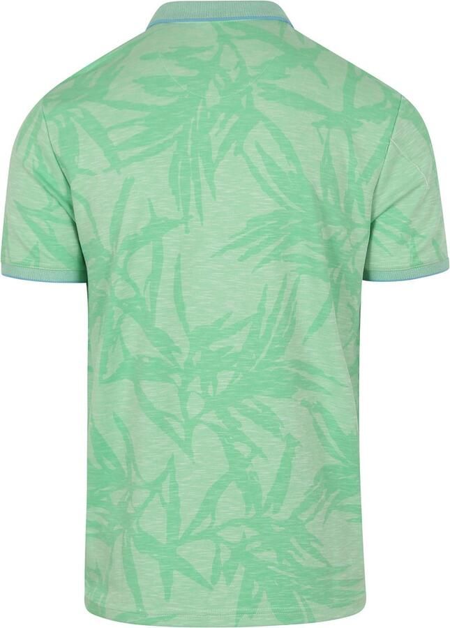 State Of Art T-shirt Poloshirt Faded Leaf Groen - Foto 3