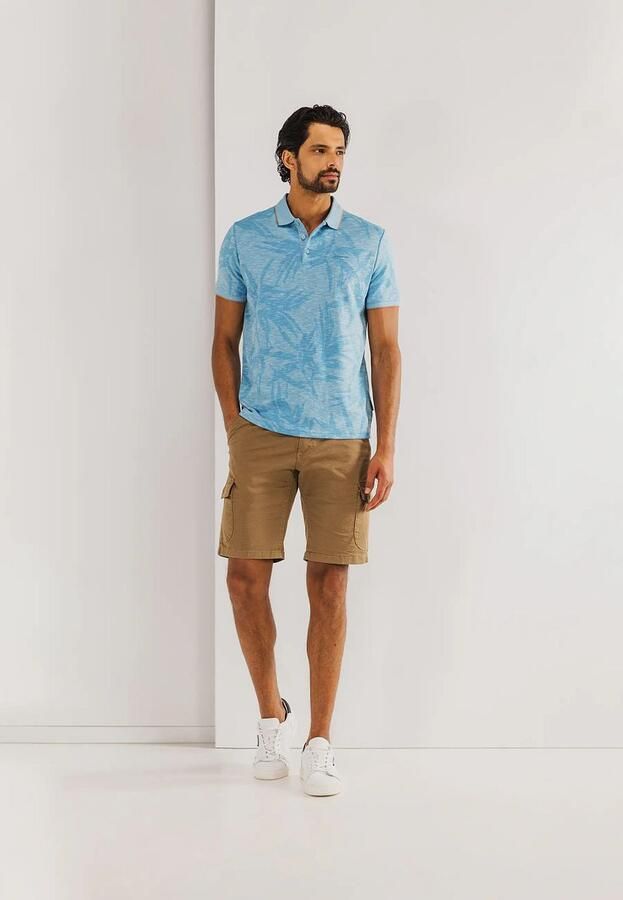 State Of Art T-shirt Poloshirt Faded Leaf Lichtblauw - Foto 4