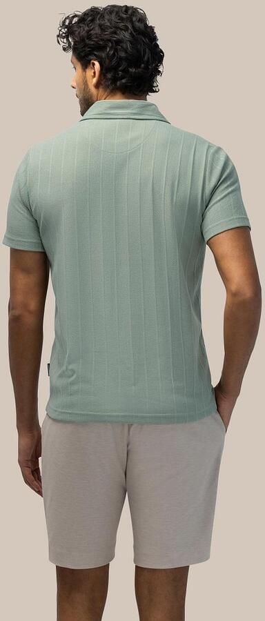 State of Art Poloshirt Jersey Drop Needle Jade - Foto 5
