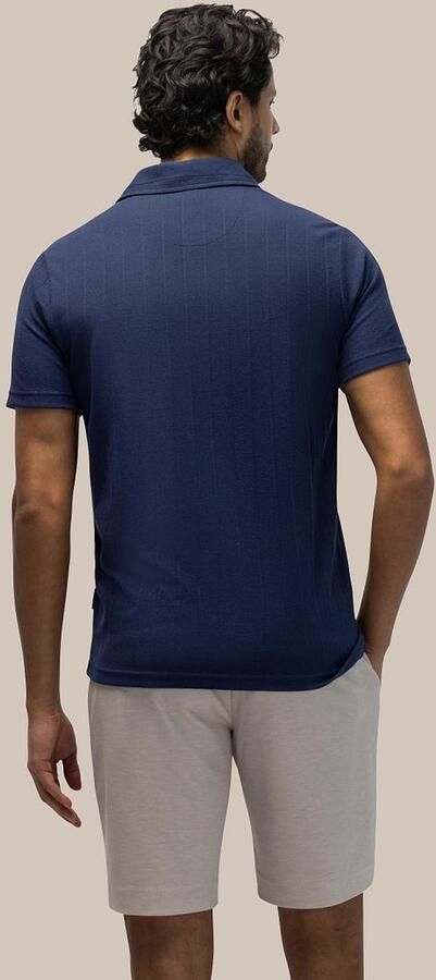 State of Art Poloshirt Jersey Drop Needle Navy - Foto 5
