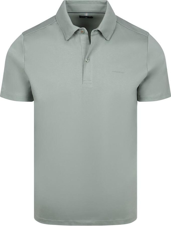State Of Art Polo Shirt Korte Mouw Poloshirt Jersey Interlock Jade