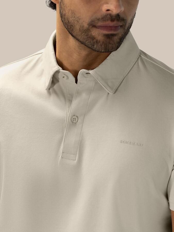 State Of Art Polo Shirt Korte Mouw Poloshirt Jersey Interlock Kit - Foto 4