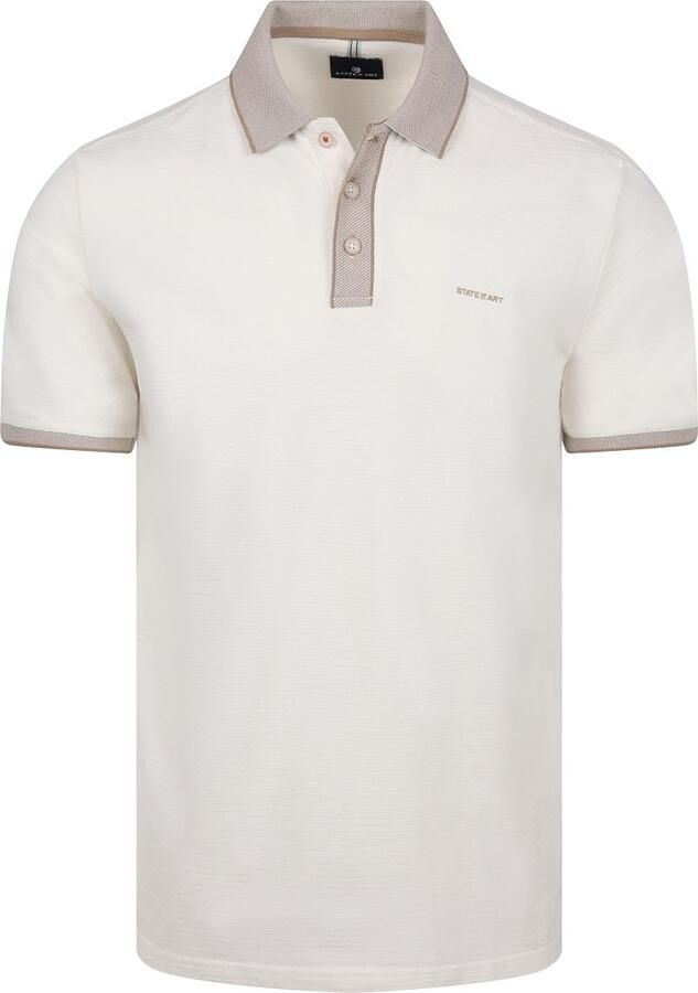 State of Art Poloshirt Jersey Ribbed Contrast Kit