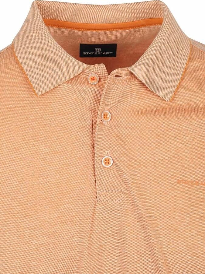State of Art Poloshirt Oranje - Foto 5