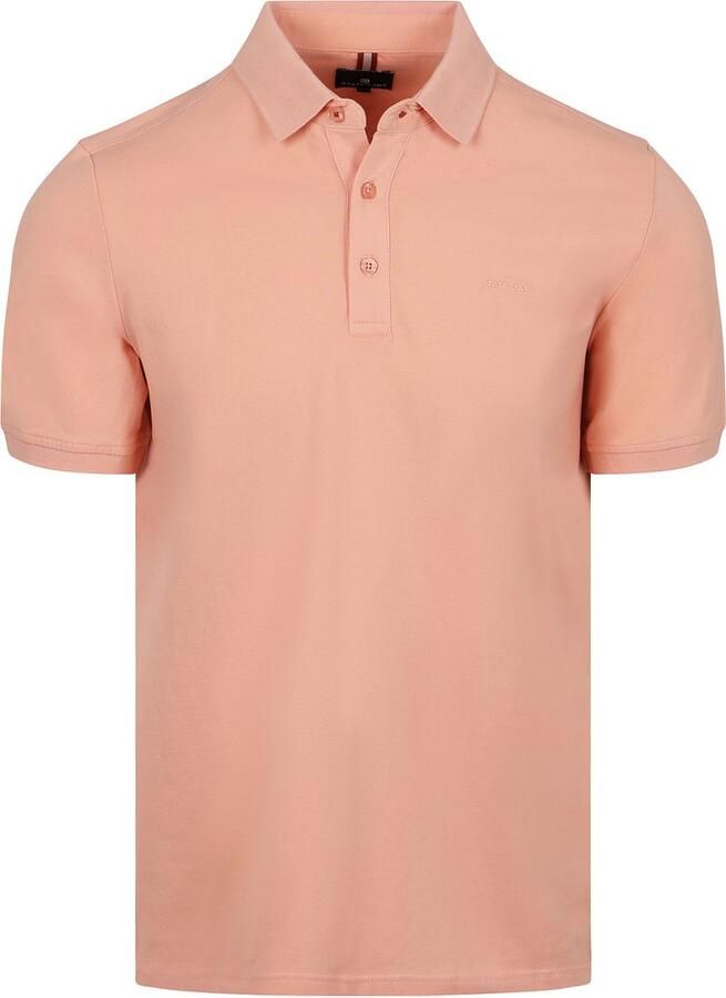 State Of Art Polo Shirt Korte Mouw Poloshirt Piqué Coral - Foto 4