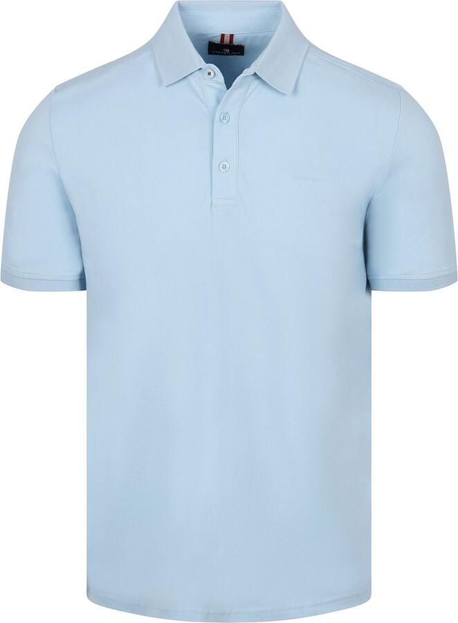 State Of Art Polo Shirt Korte Mouw Poloshirt Piqué Lichtblauw - Foto 2