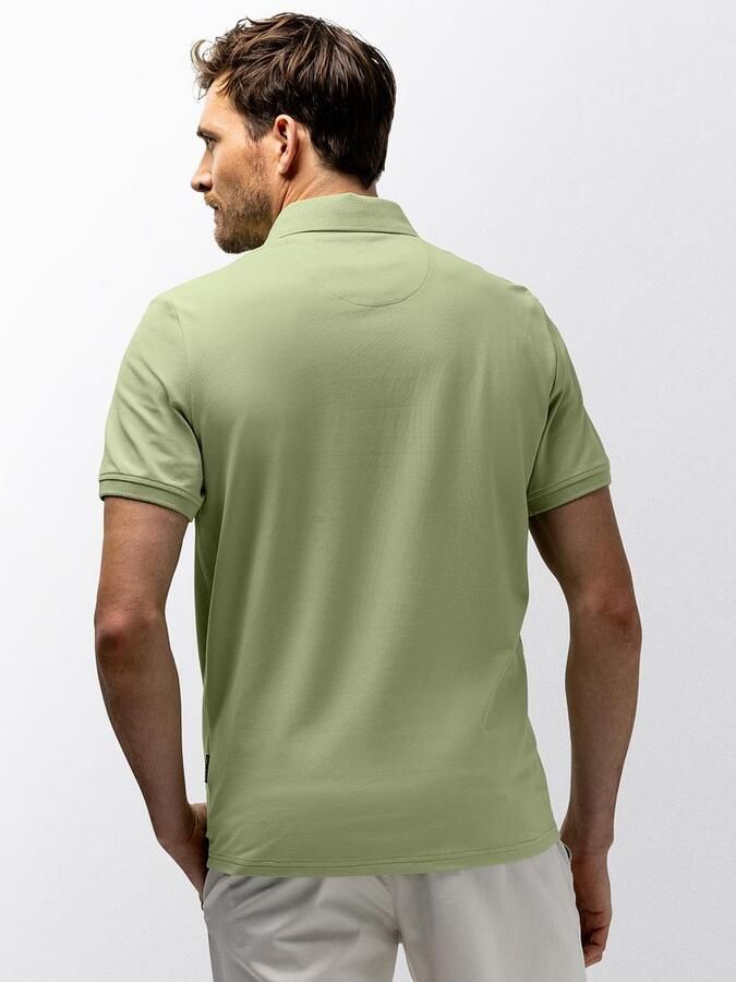 State Of Art Polo Shirt Korte Mouw Poloshirt Piqué Lichtgroen - Foto 6