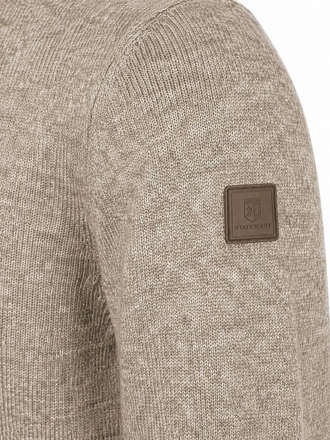 State of Art Pullover Sportzip Bruin - Foto 2