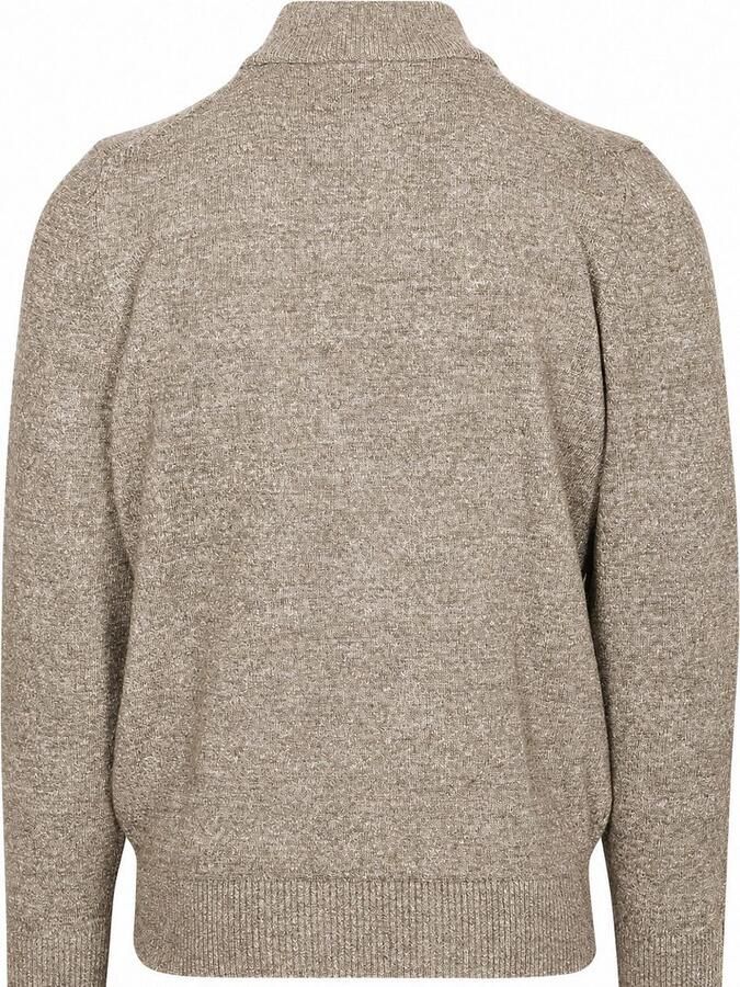 State of Art Pullover Sportzip Bruin - Foto 3