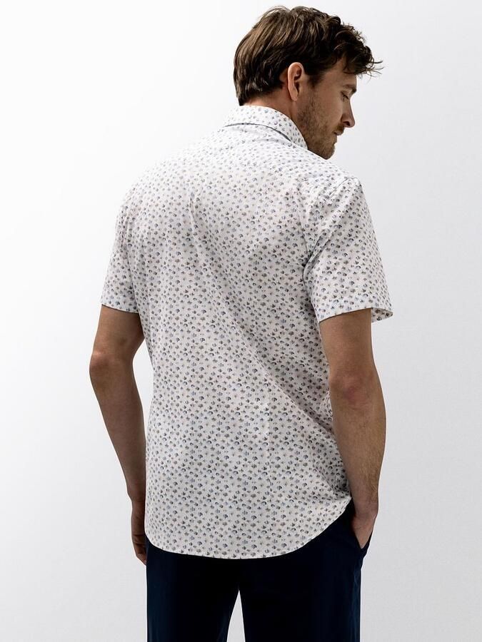 State of Art Short Sleeve Shirt Print Wit - Foto 3
