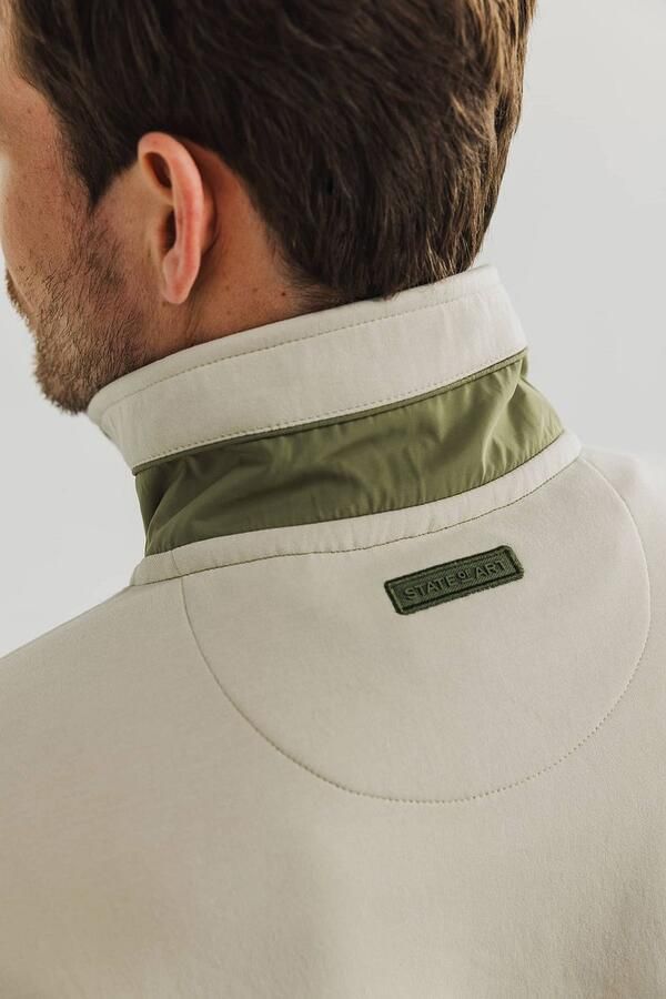 State Of Art Sweater Sweatvest Groen - Foto 6
