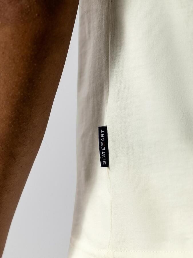 State of Art T-shirt Print Wit - Foto 3