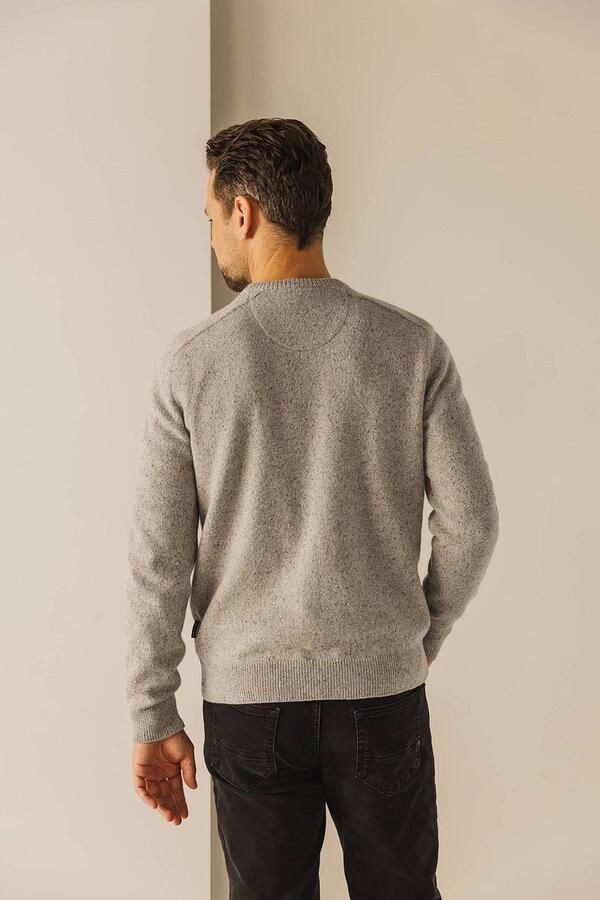 State Of Art Sweaters Trui Donegal Melange Beige - Foto 5