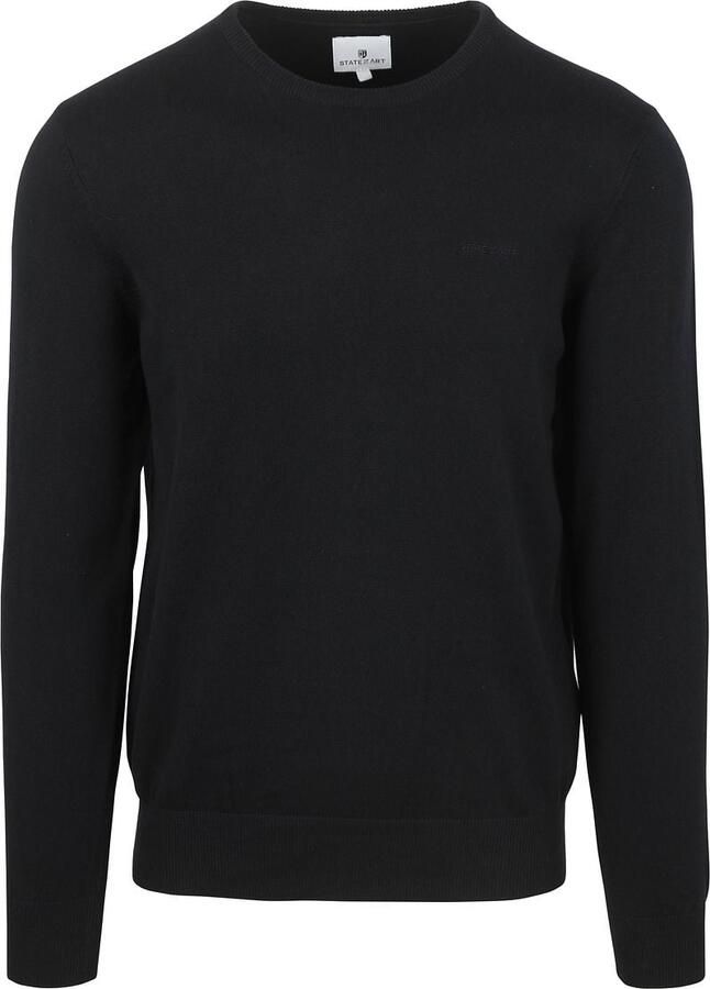 State of Art pullover donkerblauw - Foto 3