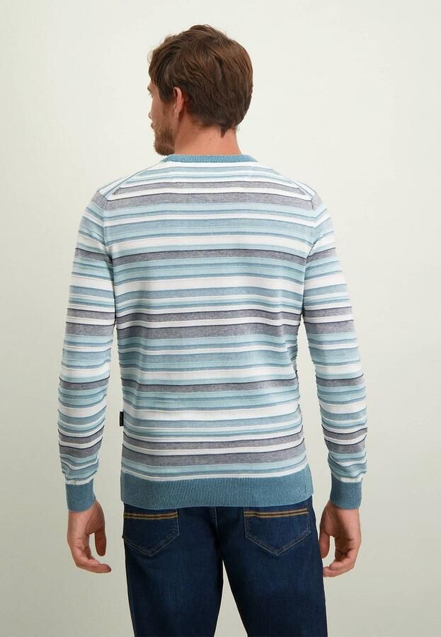 State of Art Comfortabele Crew-Neck Pullover Multicolor Heren - Foto 3
