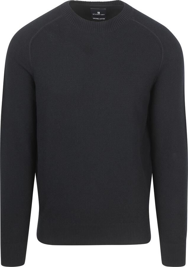 State of Art Trui Structure Navy