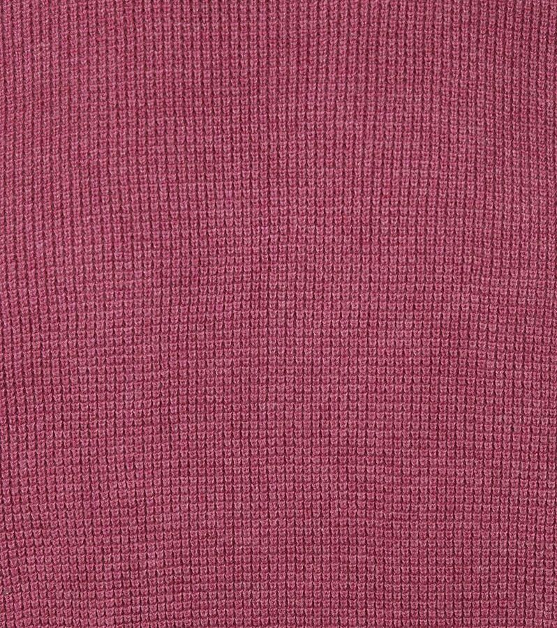 State of Art gemêleerde trui van biologisch katoen roze - Foto 3