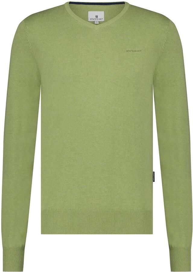 State of Art Trui V-Hals Groen