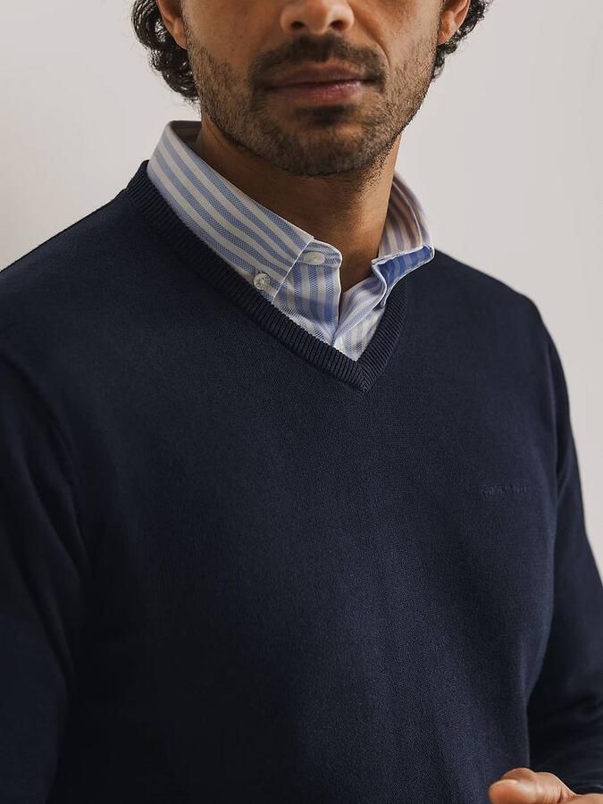 State of Art pullover donkerblauw - Foto 7