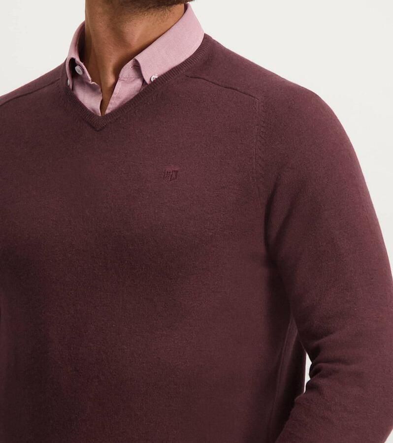 State of Art Staat van kunst half Zip Bordeaux Rood Heren - Foto 2