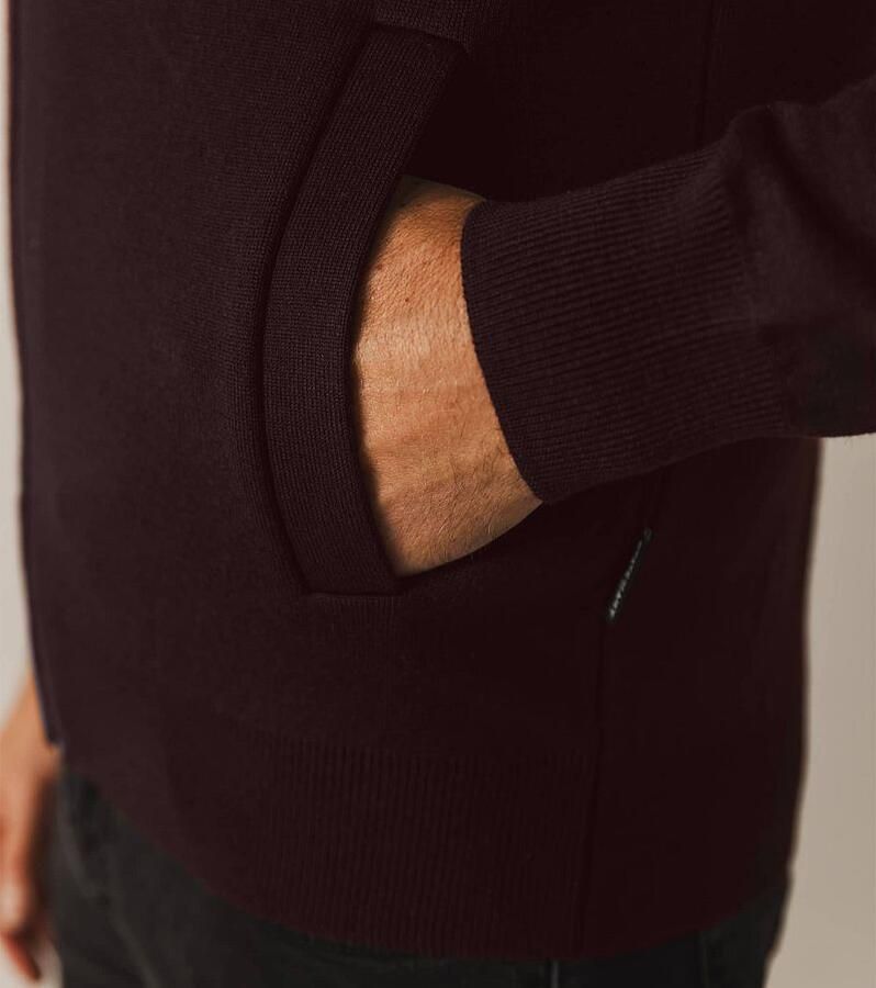 State of Art Aubergine Vest voor Mannen Purple Heren - Foto 2