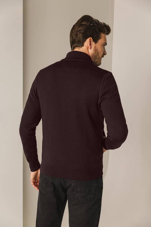 State of Art Aubergine Vest voor Mannen Purple Heren - Foto 4