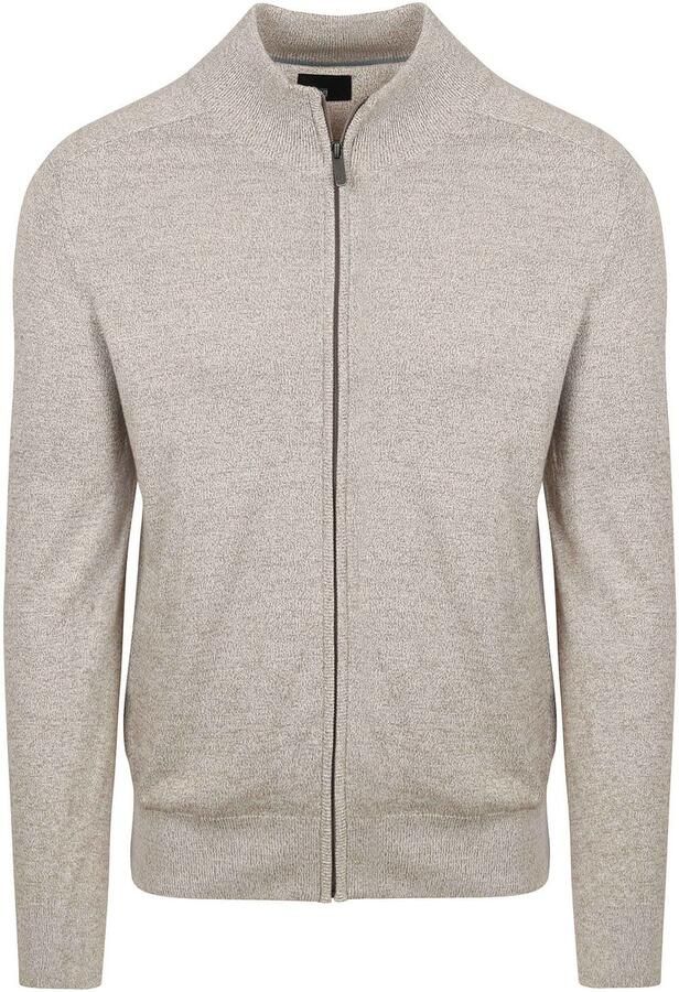 State Of Art Vest Melange Mouline Kaki - Foto 2