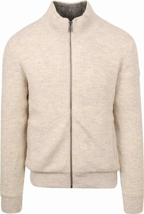 State of Art Vest Rib Structure Ecru