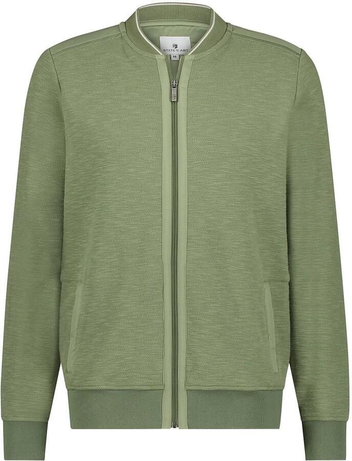 State of Art Vest Zip Groen