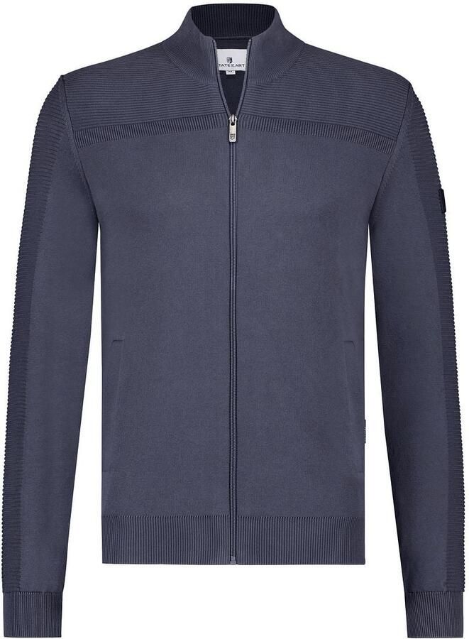 State of Art Vest Zip Navy