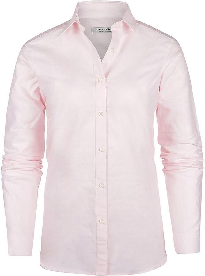 Steppin' Out Blouse Lauren Oxford Dames Lichtroze