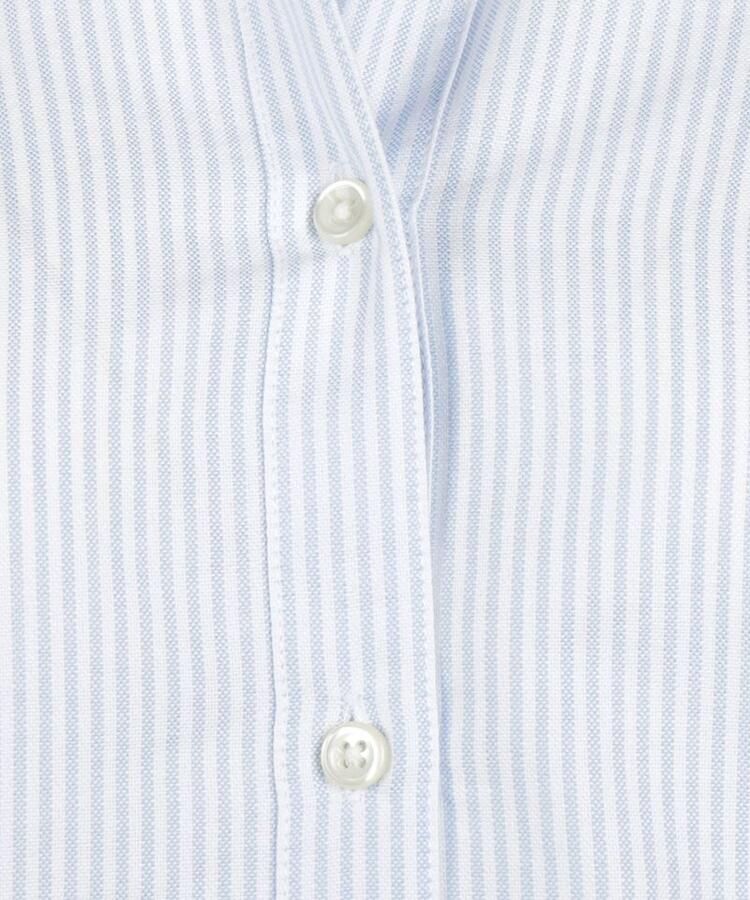 Steppin' Out Blouse Lauren Oxford gestreept Light Blue - Foto 2