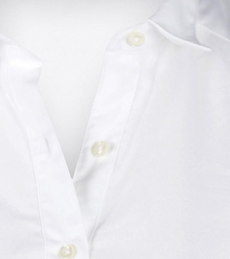 Steppin' Out Blouse Lauren Oxford Wit - Foto 2