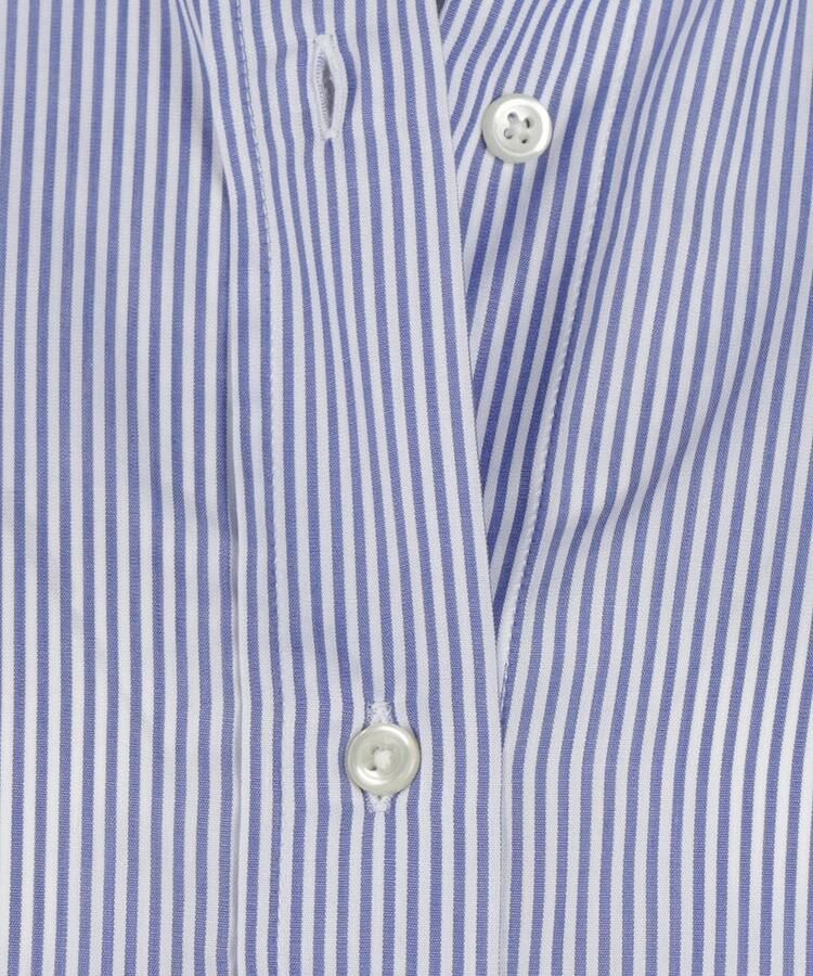 Steppin' Out Blouse Sara Poplin Streep Blauw - Foto 3