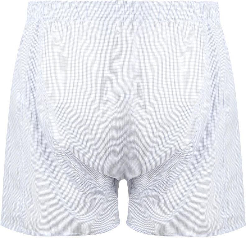 Steppin' Out Boxer Checky Blauw - Foto 3