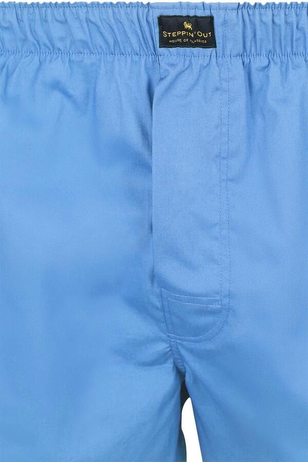 Steppin' Out Boxer Mid Blue Poplin - Foto 3