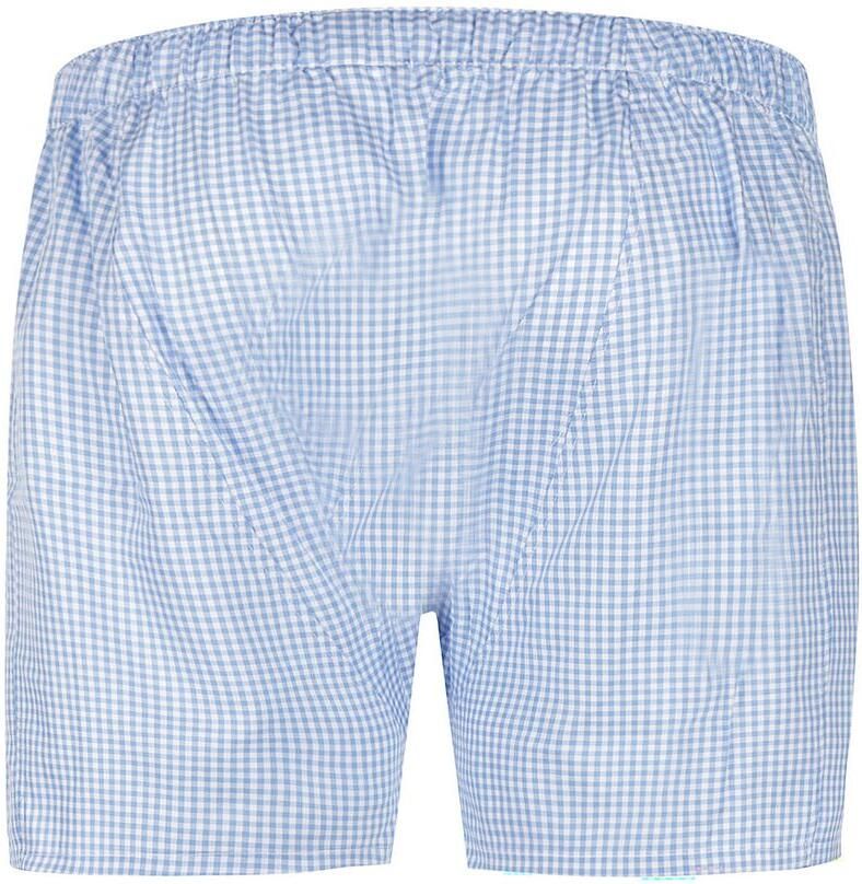 Steppin' Out Boxer Vichy Blauw - Foto 2