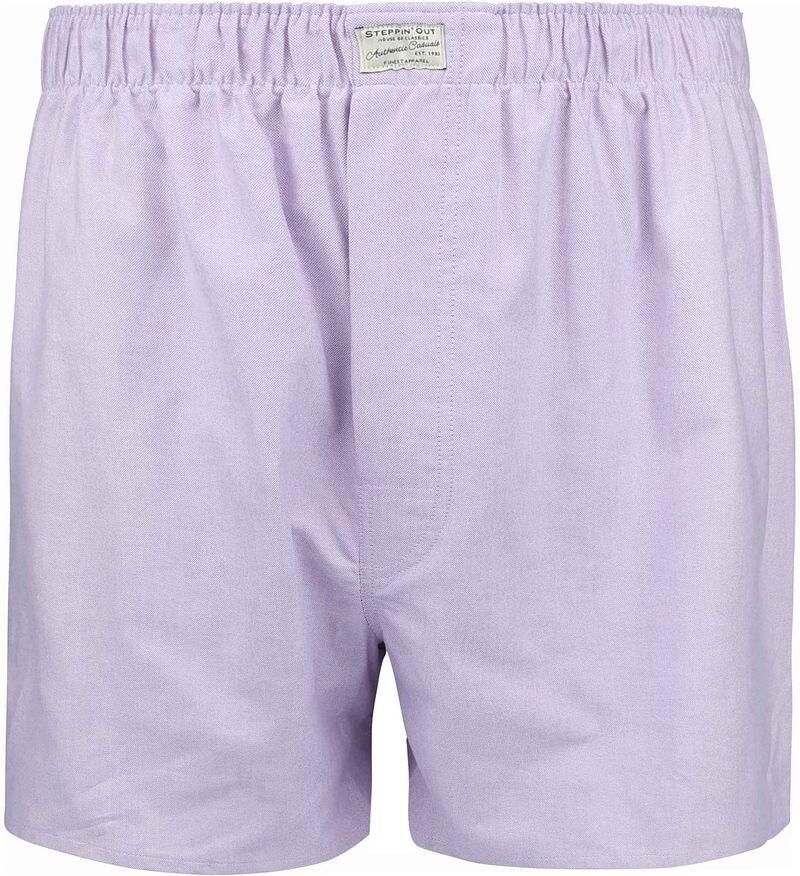 Steppin' Out Boxershort Oxford Paars