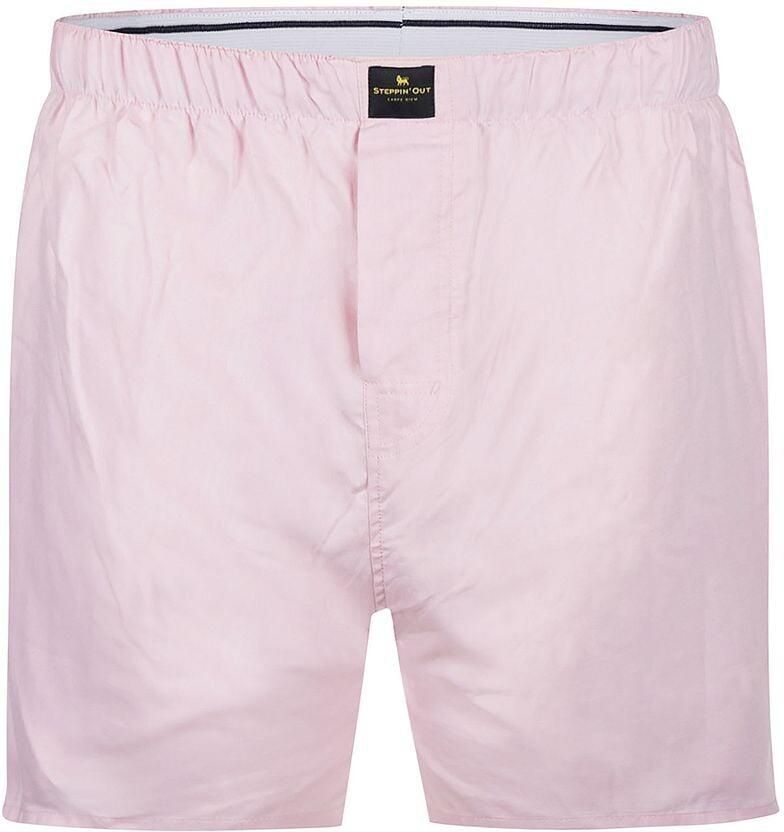 Steppin' Out Boxershort Oxford Roze