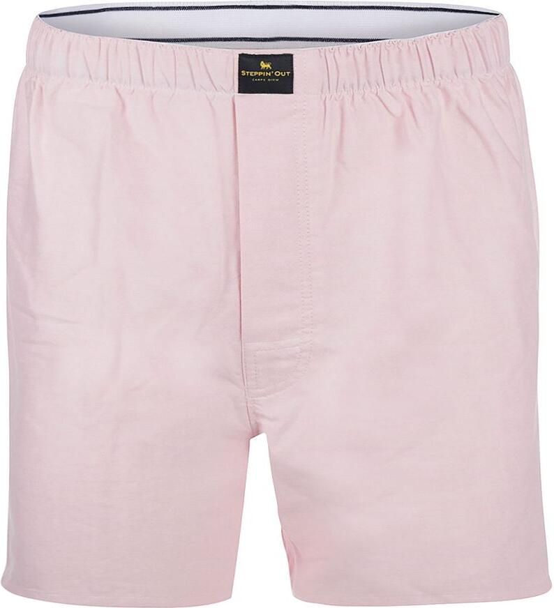 Steppin' Out Boxershort Oxford Roze