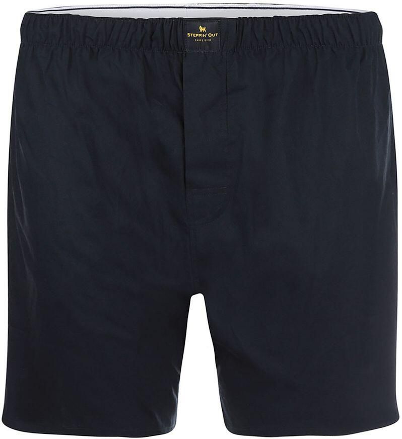Steppin' Out Boxershort Poplin Navy