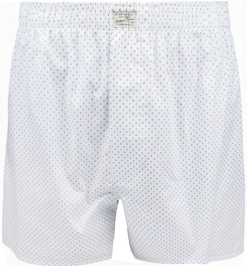 Steppin' Out Boxershort Print Wit