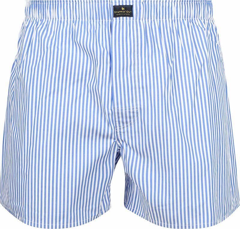 Steppin' Out Boxershort Stripe Blauw