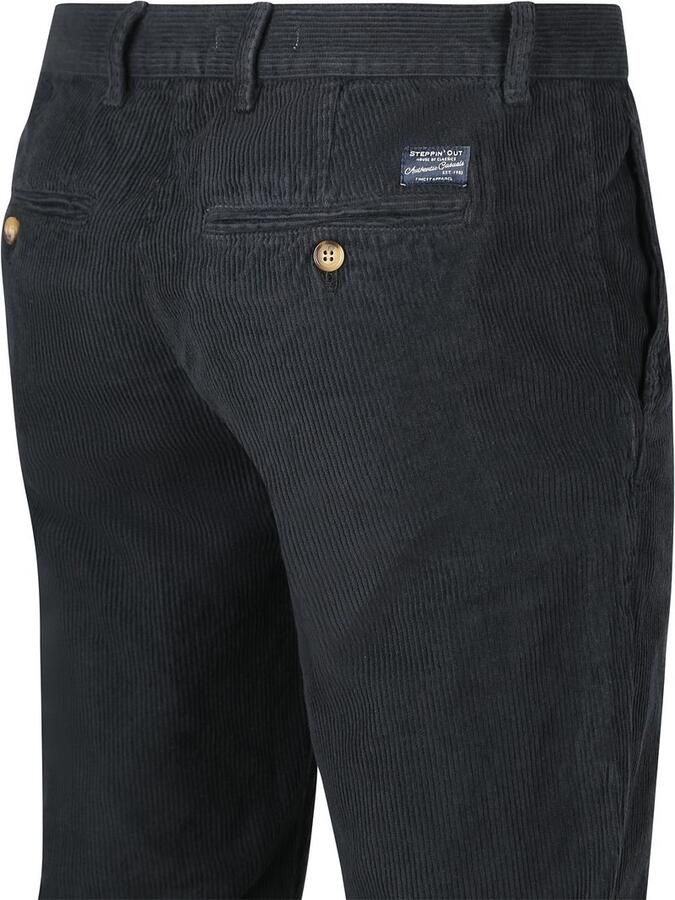 Steppin' Out Chino Flemm Corduroy Navy - Foto 4