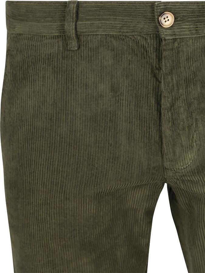Steppin' Out Chino Flemm Corduroy Olive - Foto 2
