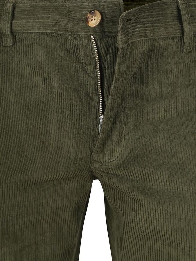Steppin' Out Chino Flemm Corduroy Olive - Foto 3