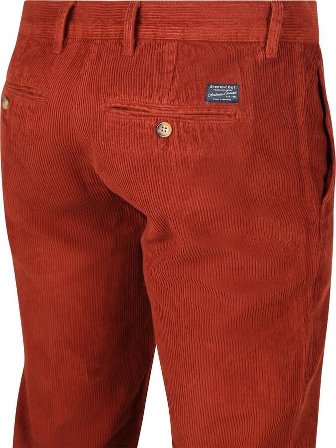 Steppin' Out Chino Flemm Corduroy Wine - Foto 4
