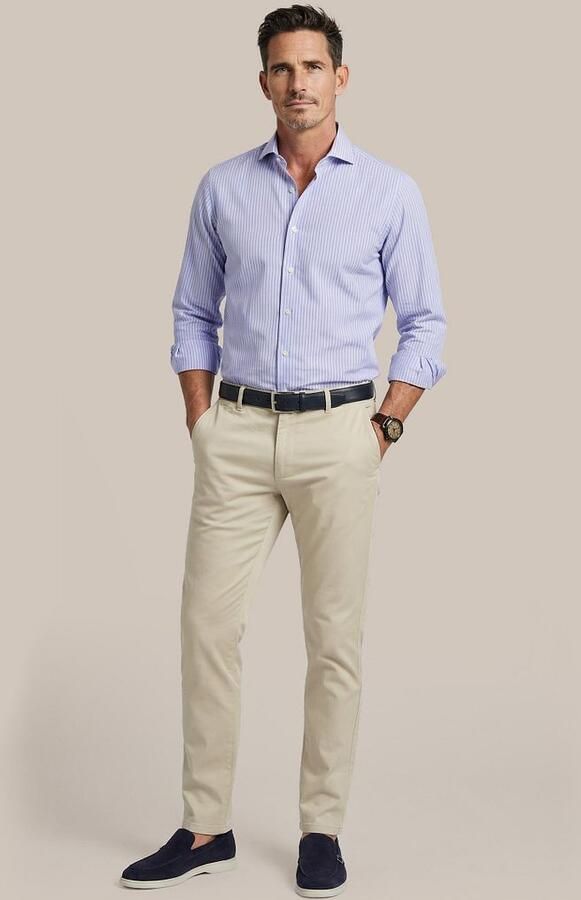 Steppin' Out Chino Newbury Light Twill Beige - Foto 5